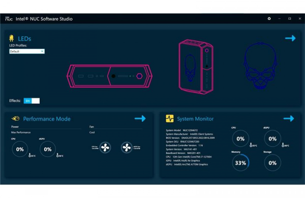 Обзор Intel NUC 12 Enthusiast: мощного игрового мини-ПК размером с книгу