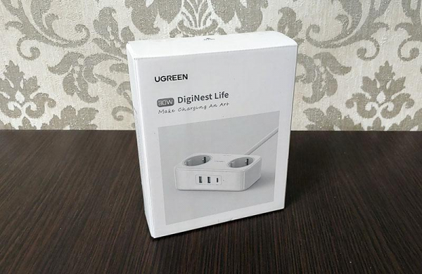 Обзор Ugreen DigiNest Life 30W: универсальный удлинитель на две розетки с USB-A и USB-C