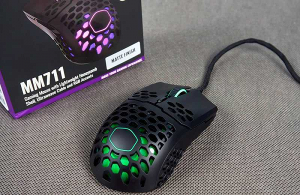 Обзор Cooler Master MM711: очень лёгкой мыши с RGB подсветкой